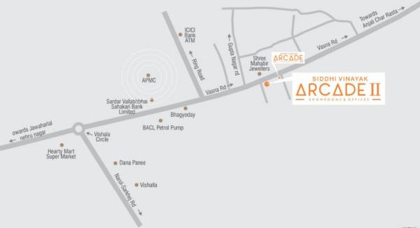 Images for Location Plan of Servashanti Siddhi Vinayak Arcade Block B