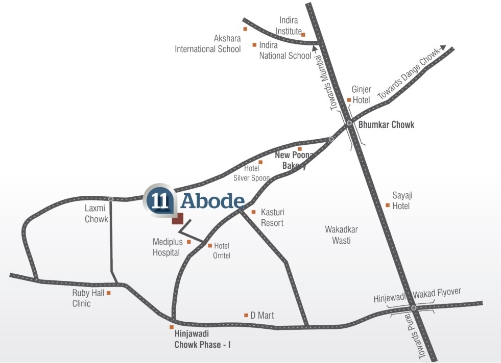  11 abode Location Plan