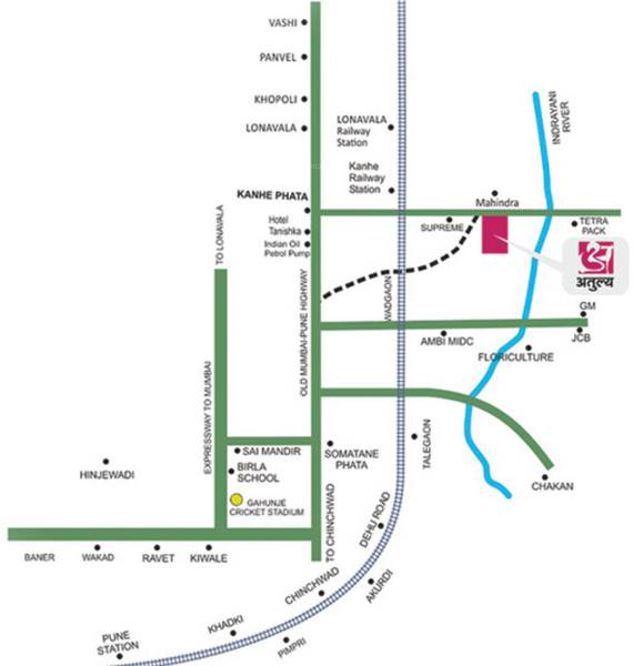 Images for Location Plan of Calyx Atulya Building 1