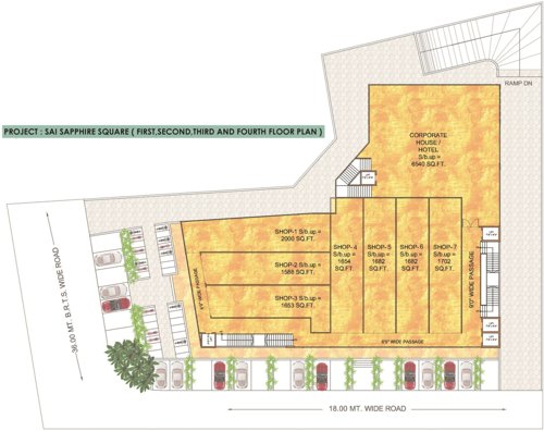 Images for Cluster Plan of Dewani Sai Sapphire Square