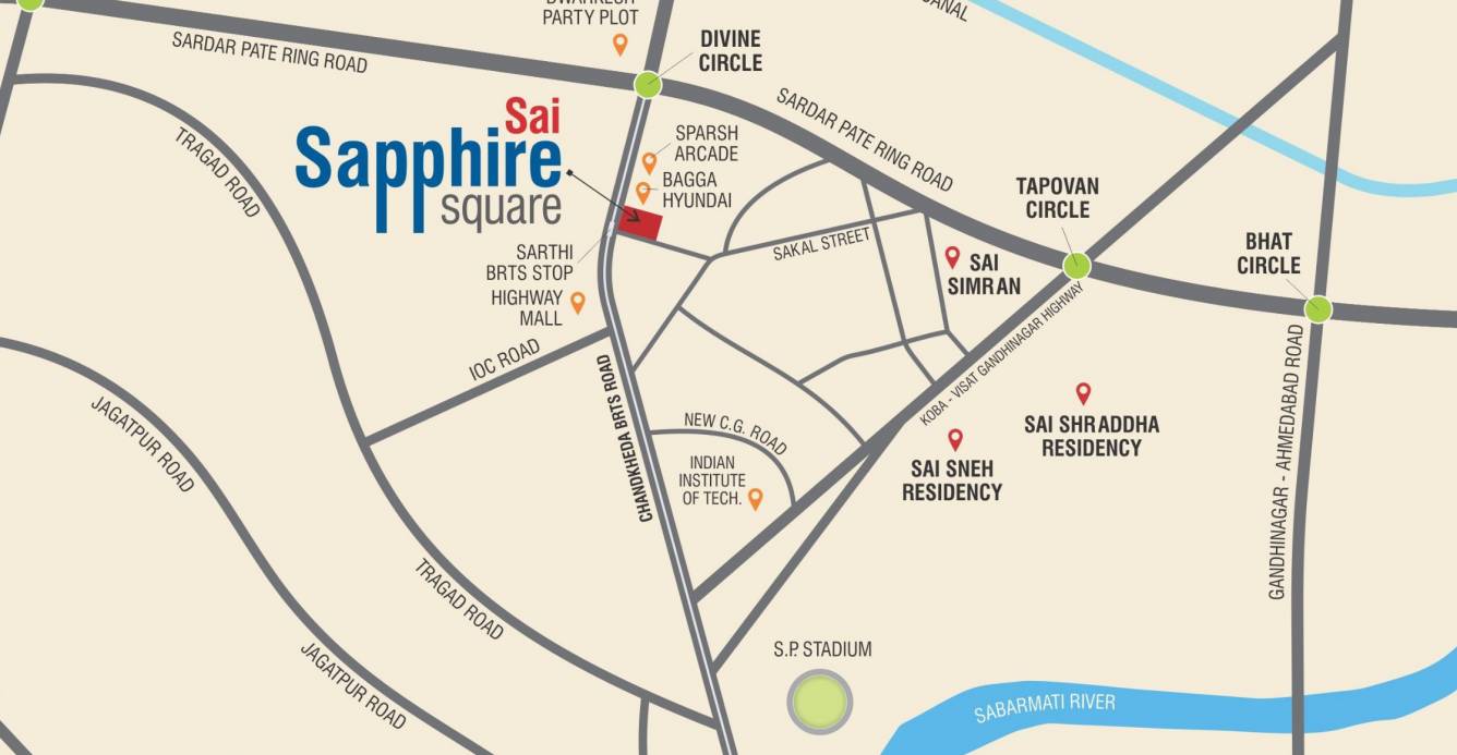Images for Location Plan of Dewani Sai Sapphire Square