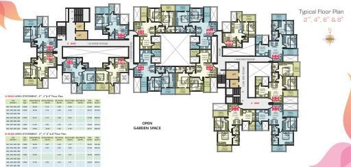  residency A Bldg Cluster Plan
