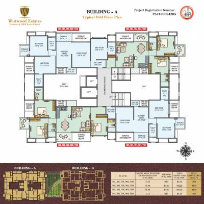  westwood-estates-phase-ii Wing C Cluster Plan