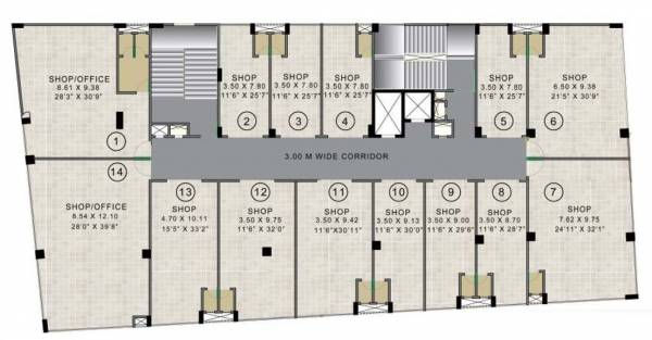  town-square Amenity AS1 Cluster Plan
