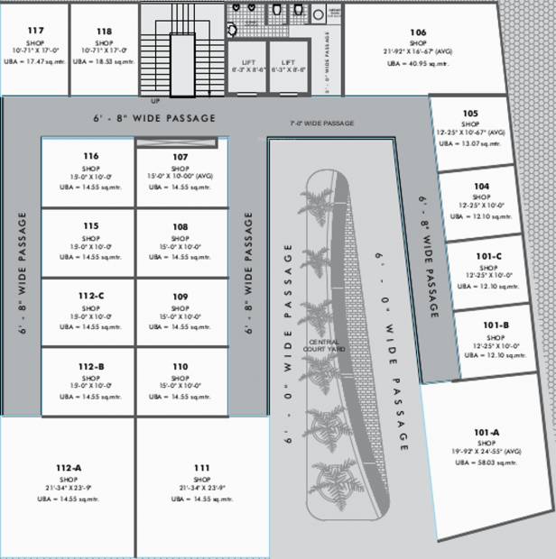 Images for Cluster Plan of Corus Bapunagar One