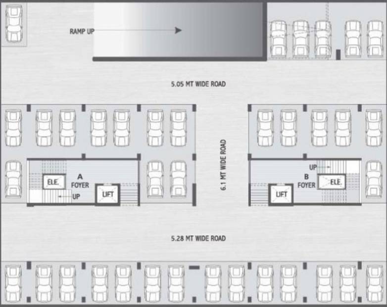 Images for Cluster Plan of Krish One World Capital
