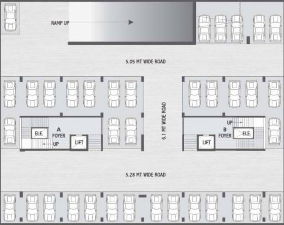Images for Cluster Plan of Krish One World Capital
