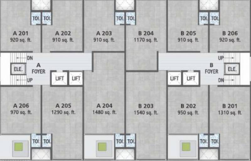 Images for Cluster Plan of Krish One World Capital