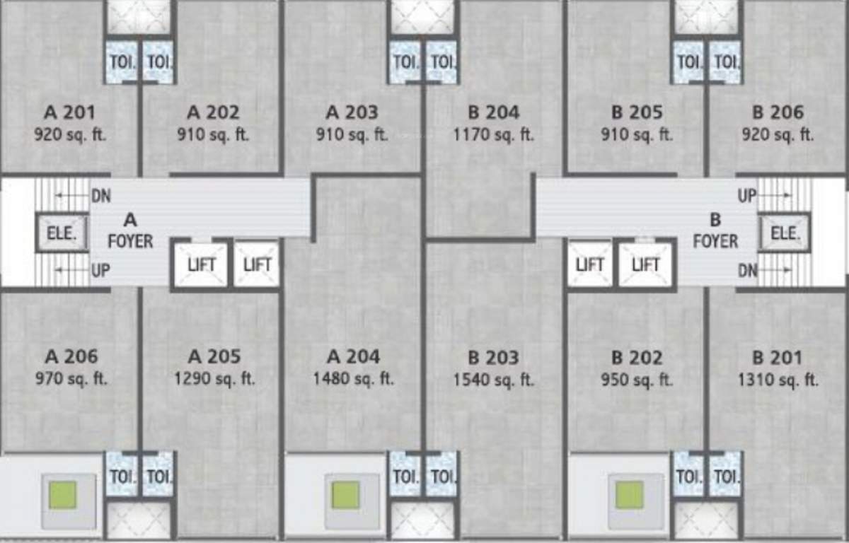 Images for Cluster Plan of Krish One World Capital