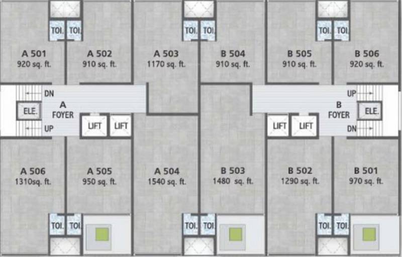 Images for Cluster Plan of Krish One World Capital
