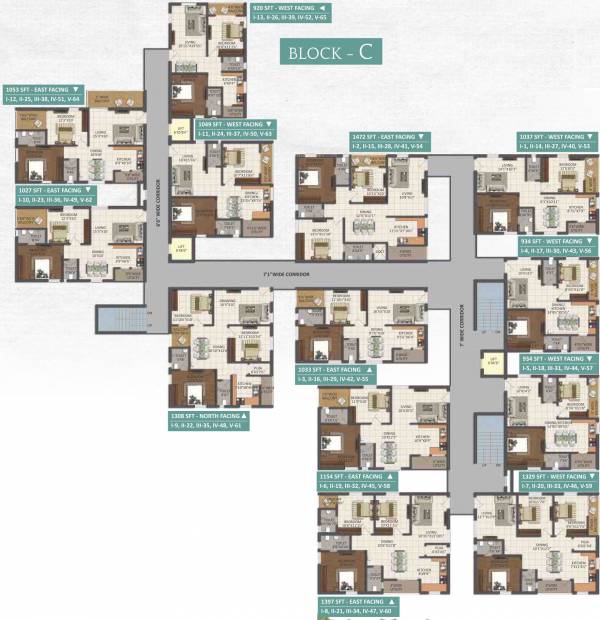  homes-khyathi Images for Cluster Plan of Jai Sri Devi Homes Khyathi