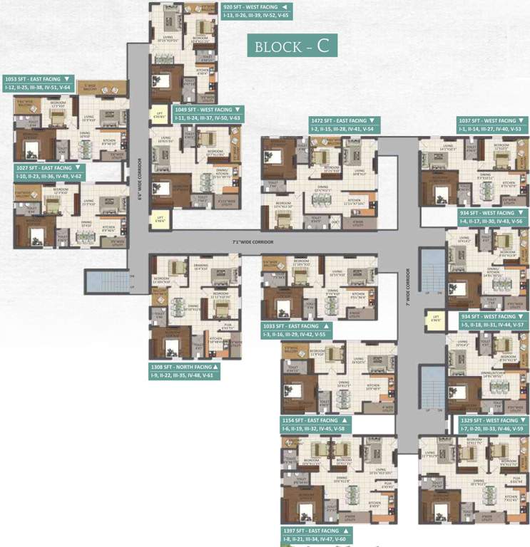  homes khyathi Images for Cluster Plan of Jai Sri Devi Homes Khyathi