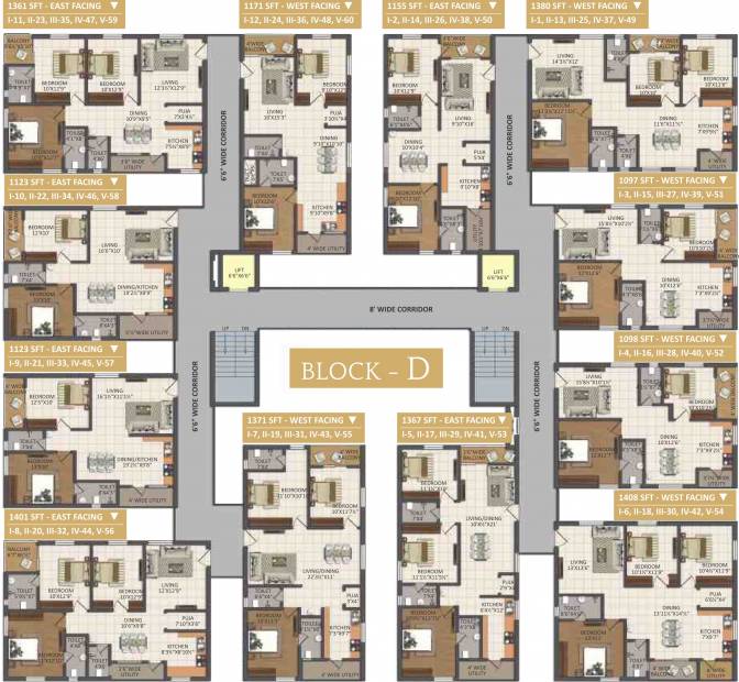  homes-khyathi Images for Cluster Plan of Jai Sri Devi Homes Khyathi