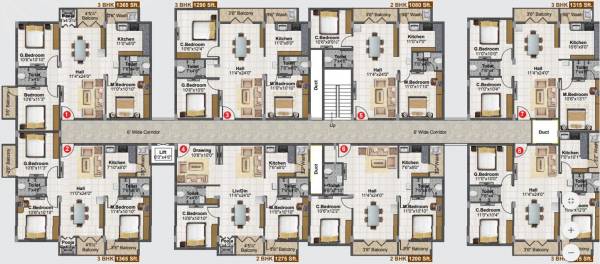 Images for Cluster Plan of SM Infra Platina