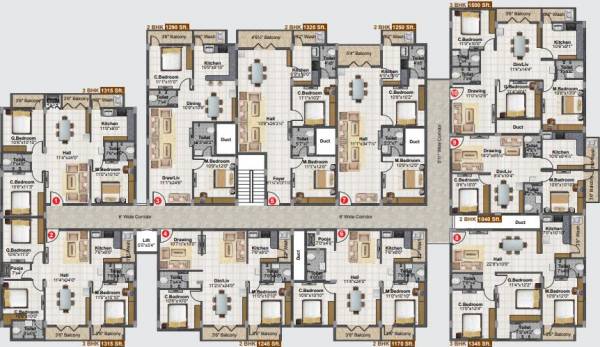 Images for Cluster Plan of SM Infra Platina