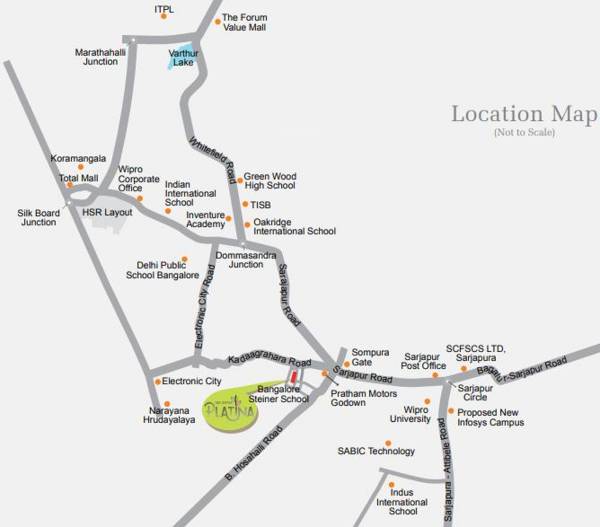 Images for Location Plan of SM Infra Platina