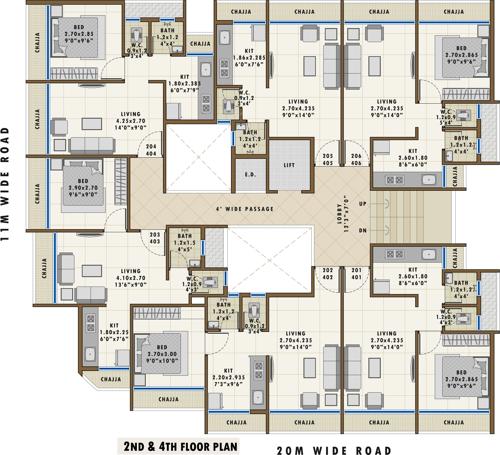 Images for Cluster Plan of Gurukrupa Shreepati Corner