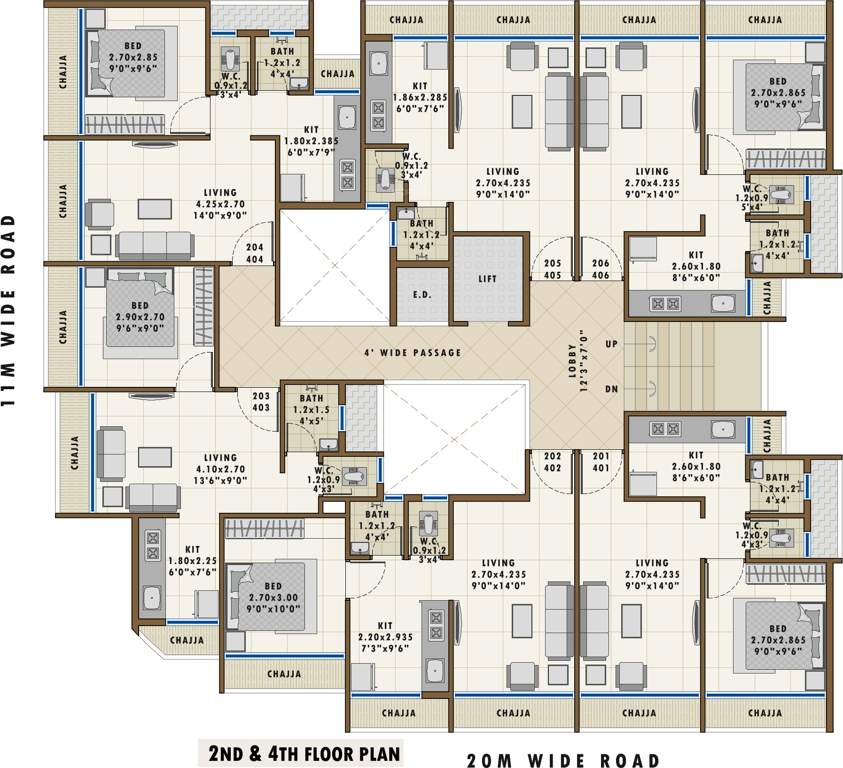 Images for Cluster Plan of Gurukrupa Shreepati Corner