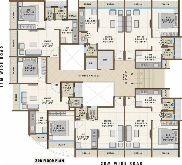 Images for Cluster Plan of Gurukrupa Shreepati Corner