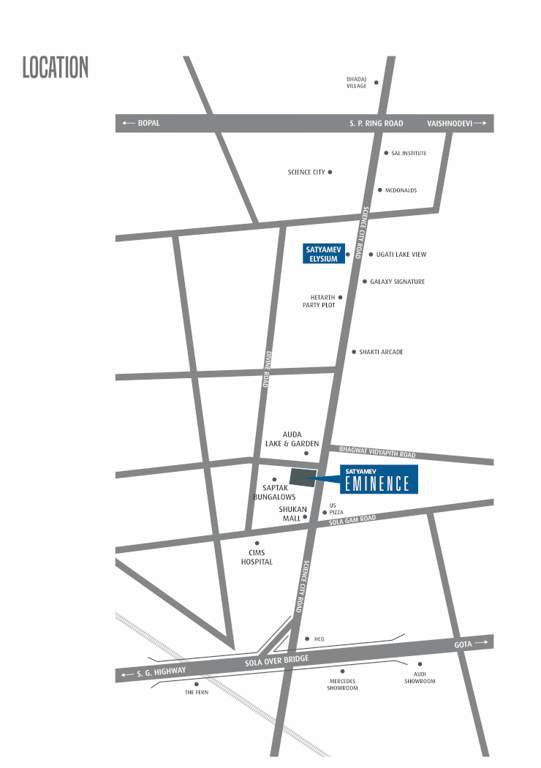  eminence Location Plan