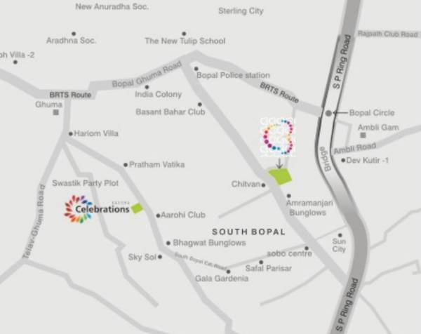 Images for Location Plan of Kavisha C3 Celebration City Center