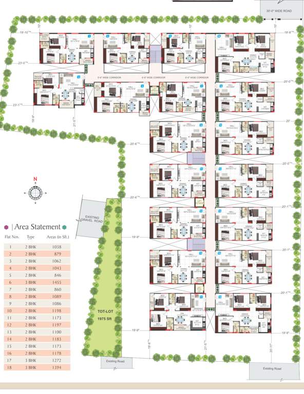 Images for Cluster Plan of SV Shantiniketan