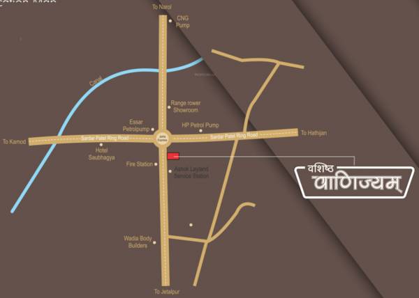 Images for Location Plan of Vrunda Vashishth Vanijyam