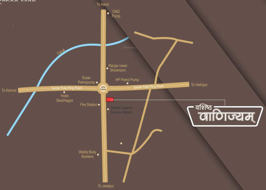 Images for Location Plan of Vrunda Vashishth Vanijyam