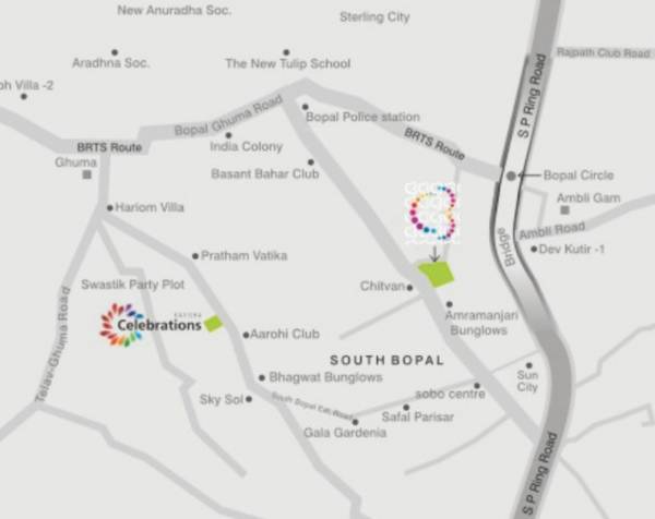 Images for Location Plan of Kavisha C3 Celebration City Center A