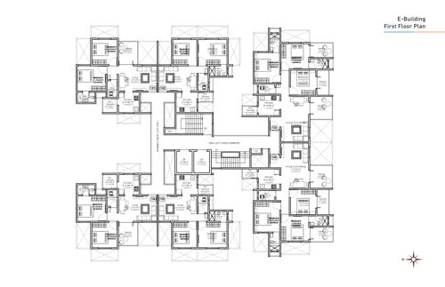  gandharva-excellence-project-iii Gandharva Excellence Project III Building E Cluster Plan
