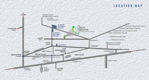  green-paradise-b-wing Location Plan
