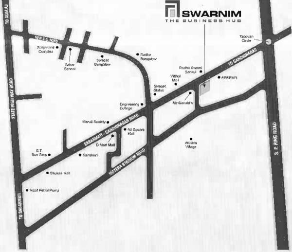Images for Location Plan of Arihant Swarnim The Business Hub