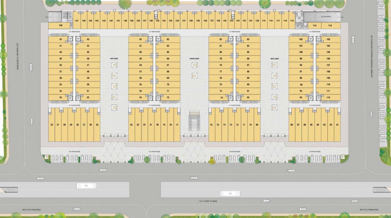 Images for Layout Plan of Riddhi Siddhi The Retail Park