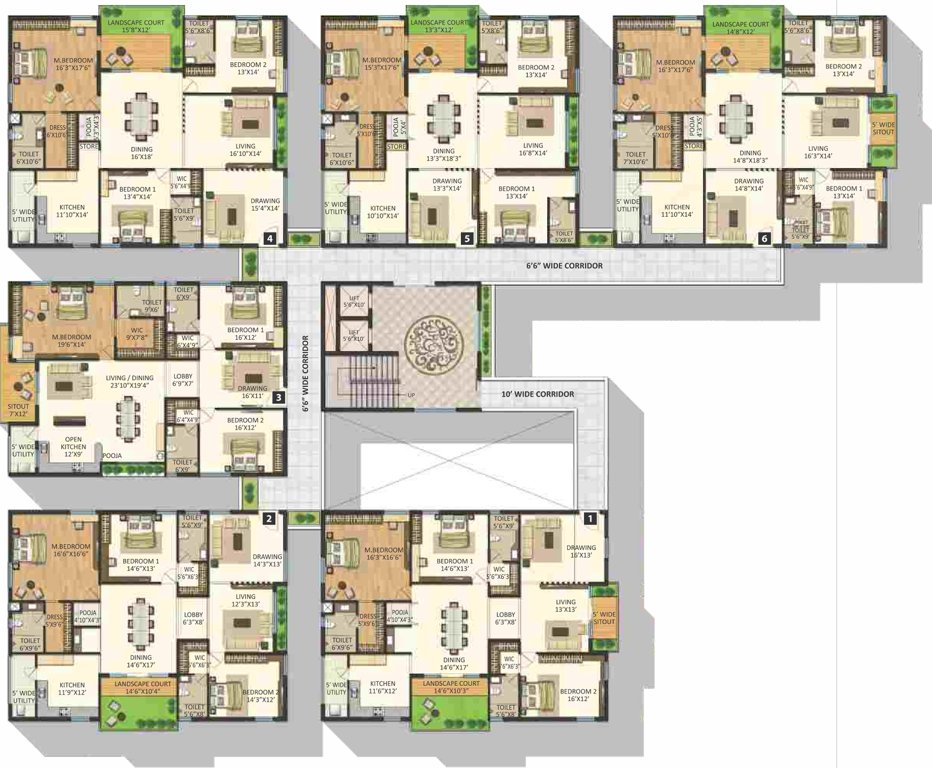 Images for Cluster Plan of Navanaami Willow Greens