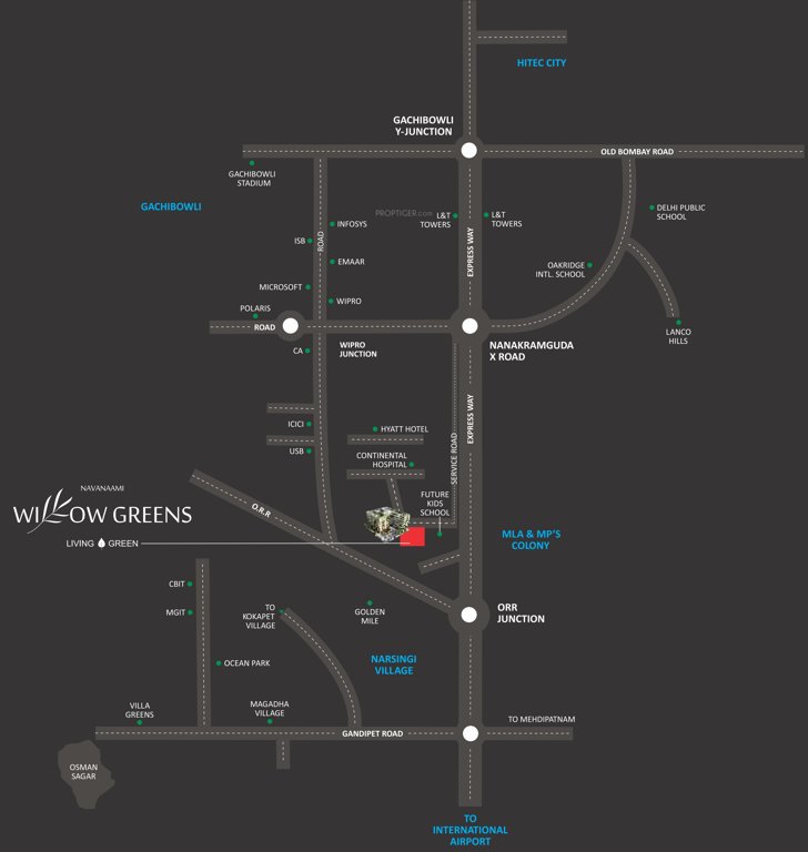 Images for Location Plan of Navanaami Willow Greens