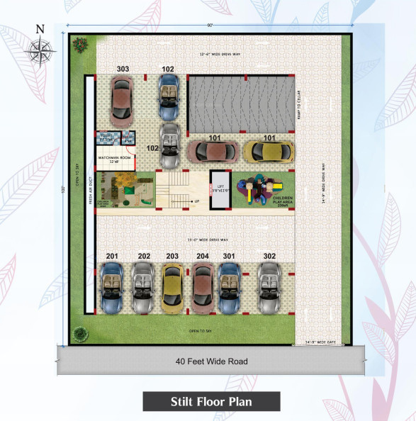  regency Jalsa Regency Cluster Plan