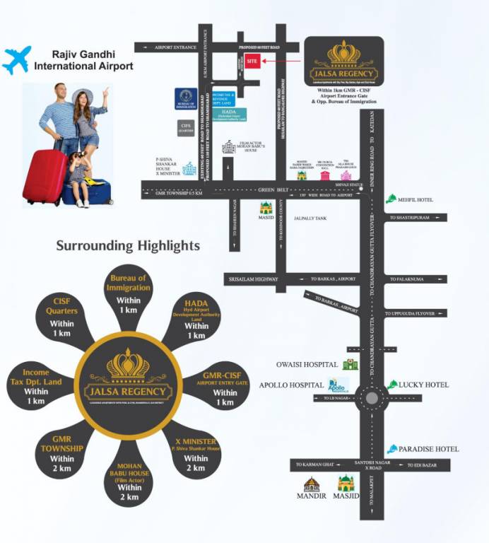  regency Location Plan