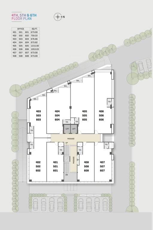  horizon trade center Horizon Trade Center Cluster Plan for 4th Floor