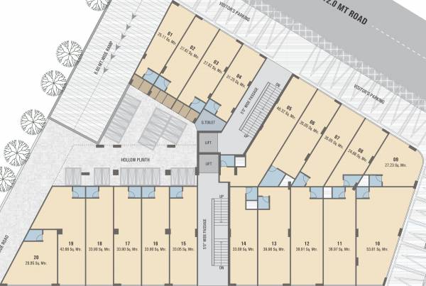 Images for Cluster Plan of Shri Parshva SPG Echelon