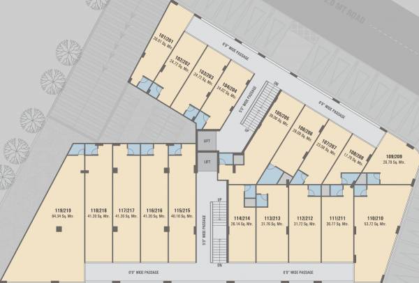 Images for Cluster Plan of Shri Parshva SPG Echelon