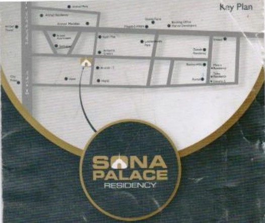 Images for Location Plan of Sona Sona Palace Residency