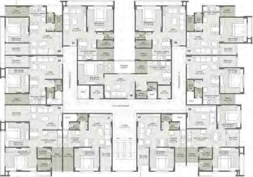  royal-lake-view Images for Cluster Plan of Shilp Royal Lake View