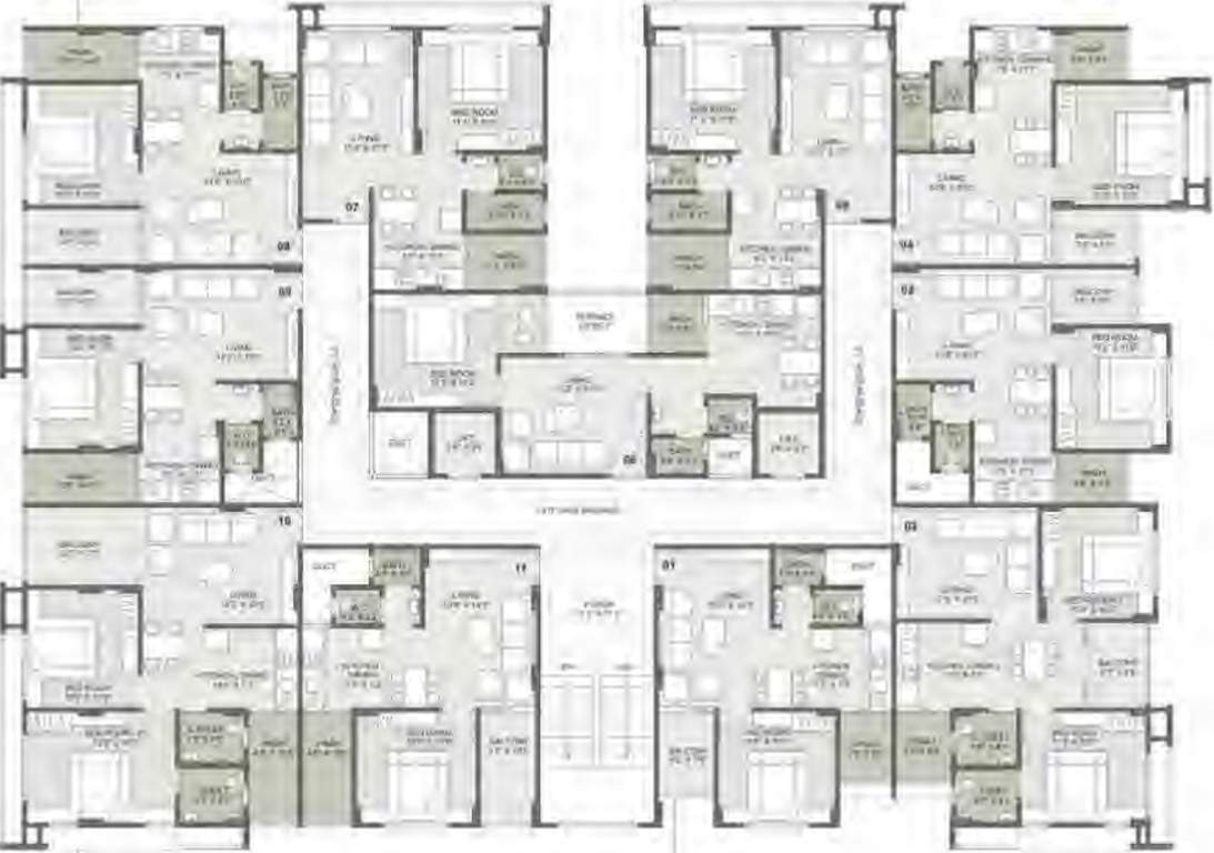  royal lake view Images for Cluster Plan of Shilp Royal Lake View