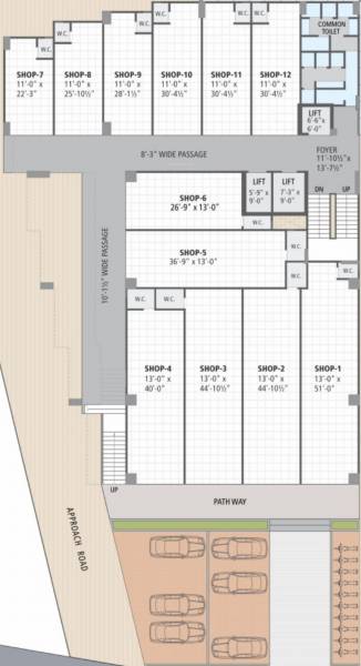 Images for Cluster Plan of Triveni Suncor Plaza