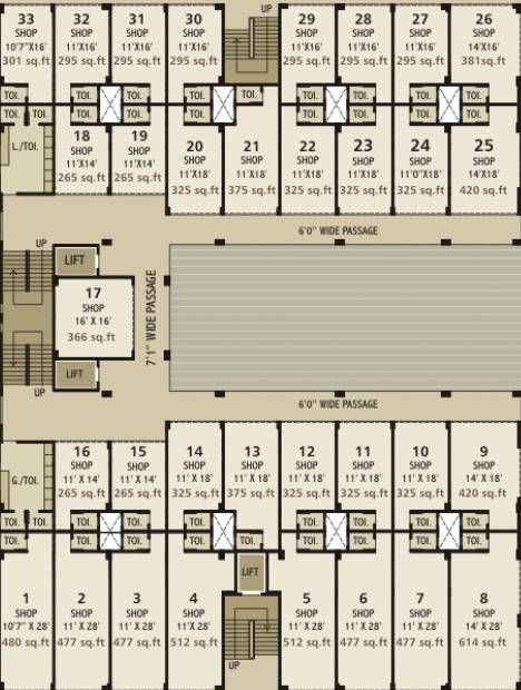 Images for Cluster Plan of Sangani Sangani Square