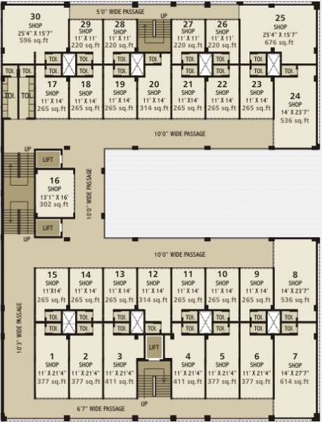 Images for Cluster Plan of Sangani Sangani Square
