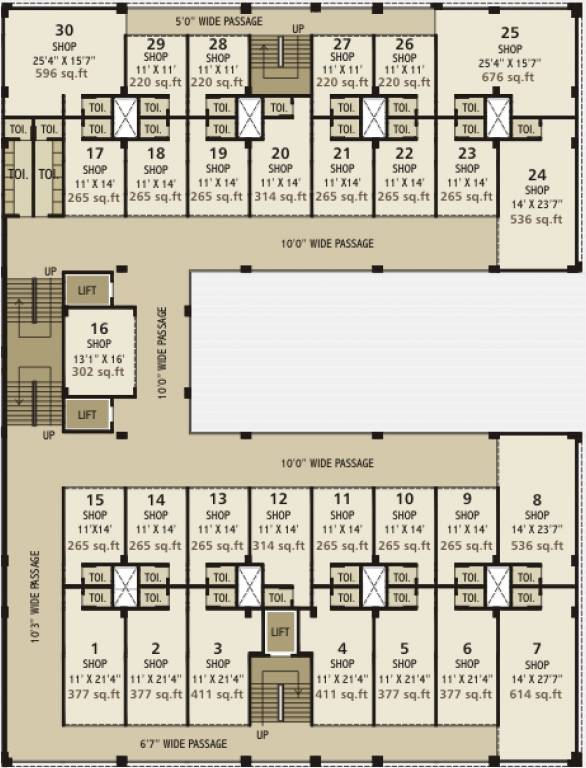 Images for Cluster Plan of Sangani Sangani Square