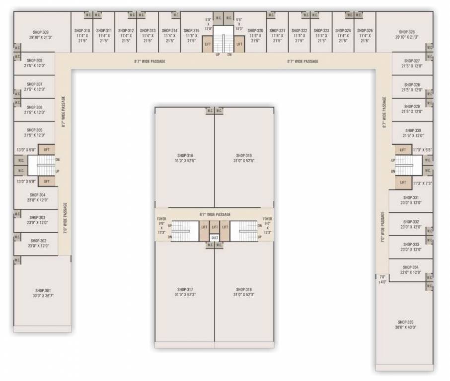 Images for Cluster Plan of Shree Khodal Rosevill Sky