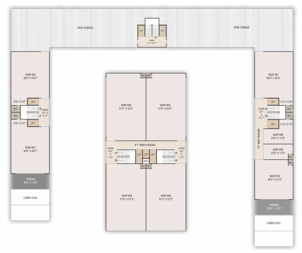 Images for Cluster Plan of Shree Khodal Rosevill Sky