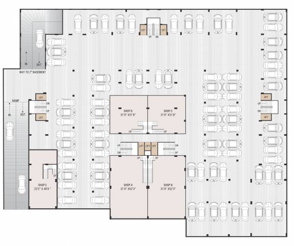 Images for Cluster Plan of Shree Khodal Rosevill Sky